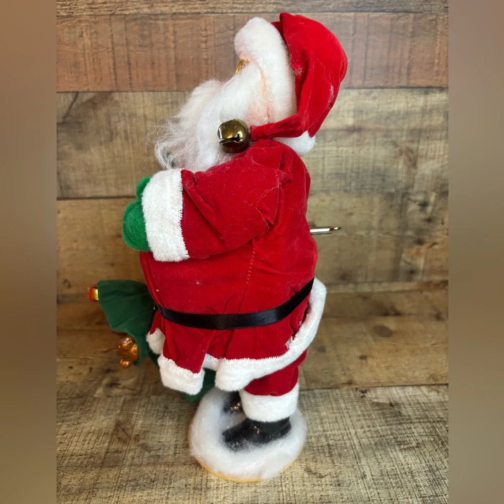 Animated Santa & Mrs. Claus Christmas Music Dolls The San Francisco Music Box
